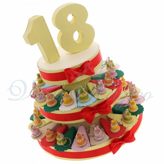 Bomboniere Party 18 Anni Compleanno Ragazzo Ragazza Confettate Stock