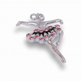 Bomboniera Prima Comunione Ballerina Strass Pink Elegante