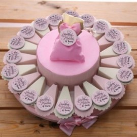 Torta Bomboniere Personalizzate Princess Rosa