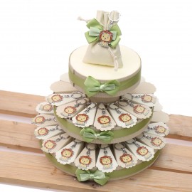 Torta bomboniera 18 ANNI ragazza cupcake magnete 20 fette COMPLEANNO :  : Casa e cucina