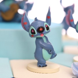 Simpatica statuina del cartone animato della disney Lilo e Stitch confezionata