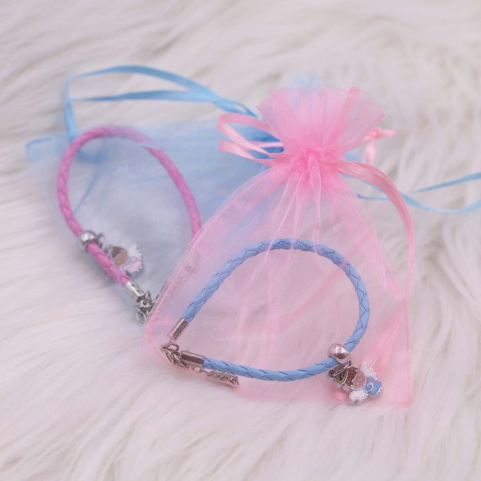 Braccialetti Charm Angioletto - Perfetti per il Tuo Gender Reveal Party