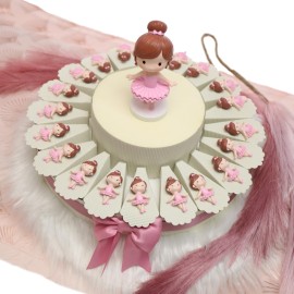 Torta Calamite Ballerina Bomboniere Comunione